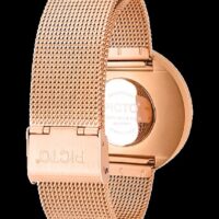 43312-1120, PICTO, Uhr, 40mm, Mesharmband Roségold, ZB schwarz – Bild 3