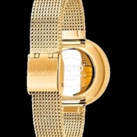 43320-0912, Picto Damen Uhr, 30mm, goldfarben, Ziffernblatt weiß – Bild 3