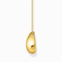 KE2281-413-39, Thomas Sabo, Kette mit Anhänger in organischer Tropfenform vergoldet – Bild 2