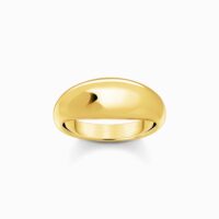 TR2472-413-39-58,  Ring mit zeitlos-edlem Design, 925Sterlingsilber vergoldet