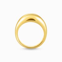 TR2472-413-39-58,  Ring mit zeitlos-edlem Design, 925Sterlingsilber vergoldet – Bild 2
