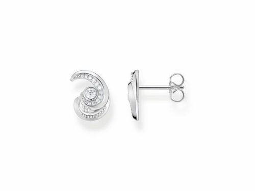 Thomas Sabo, Ocean Wave Ohrstecker H2226-051-14, 925 Sterling Silber- Zirkonia